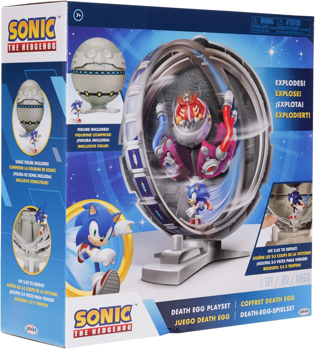 Sonic The Hedgehog 2.5" Action Figure Death Egg Playset with Sonic