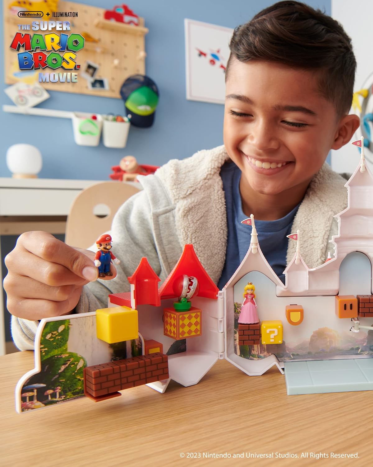 Super Mario Bros. Movie Mushroom Kingdom Castle Playset