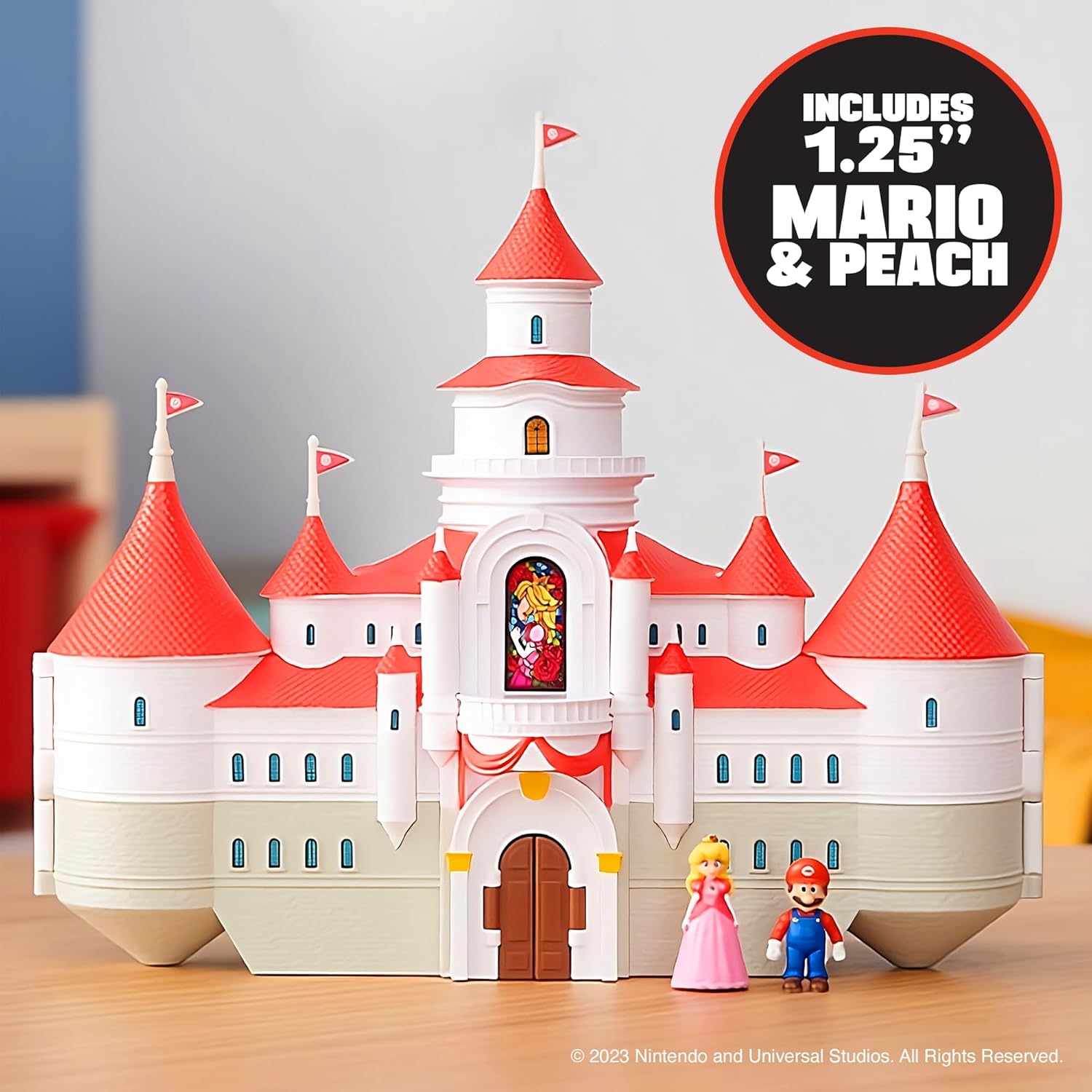 Super Mario Bros. Movie Mushroom Kingdom Castle Playset