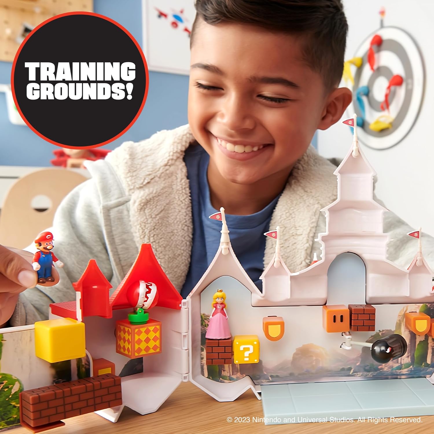 Super Mario Bros. Movie Mushroom Kingdom Castle Playset