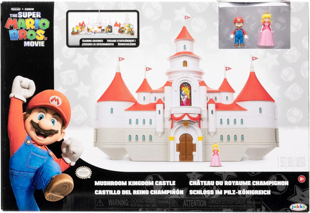 Super Mario Bros. Movie Mushroom Kingdom Castle Playset
