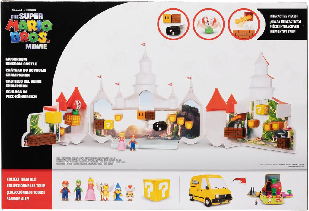 Super Mario Bros. Movie Mushroom Kingdom Castle Playset