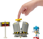 Sonic The Hedgehog 2.5" Level Clear Diorama with Sonic, flicky & Pocky
