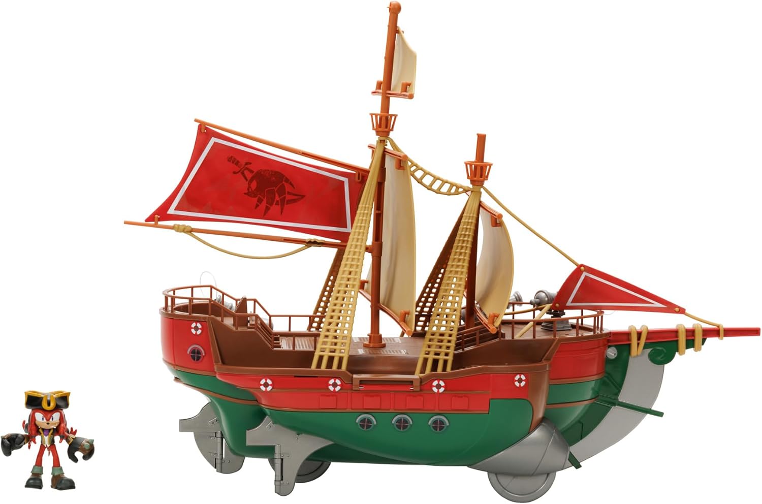 Sonic Prime 2.5" Action Figure Playset Pirate Ship
