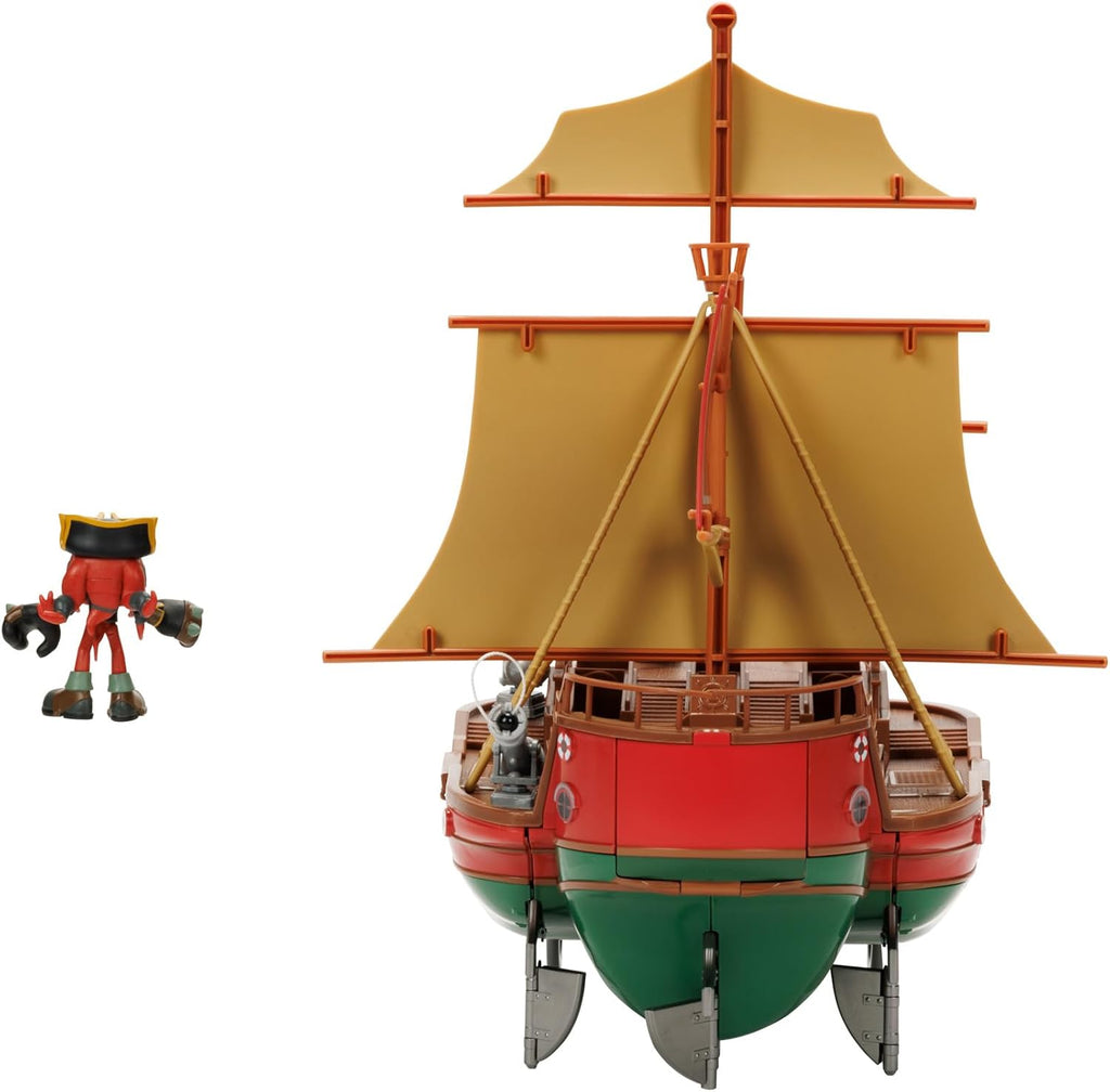 Sonic Prime 2.5" Action Figure Playset Pirate Ship