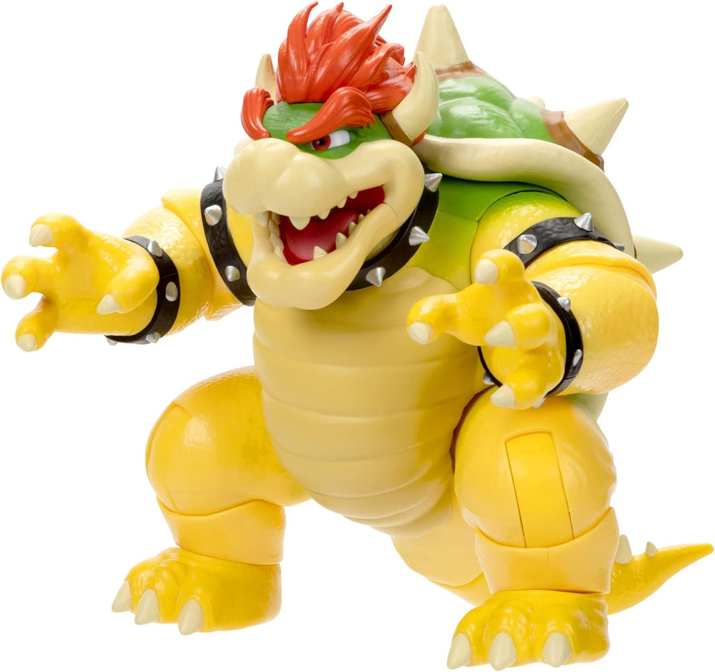 THE SUPER MARIO BROS. MOVIE 7-Inch Feature Bowser Action Figure with