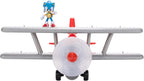 Sonic The Hedgehog Tornado Biplane Playset with 2.5" Sonic Action Figure
