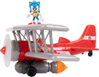 Sonic The Hedgehog Tornado Biplane Playset with 2.5" Sonic Action Figure