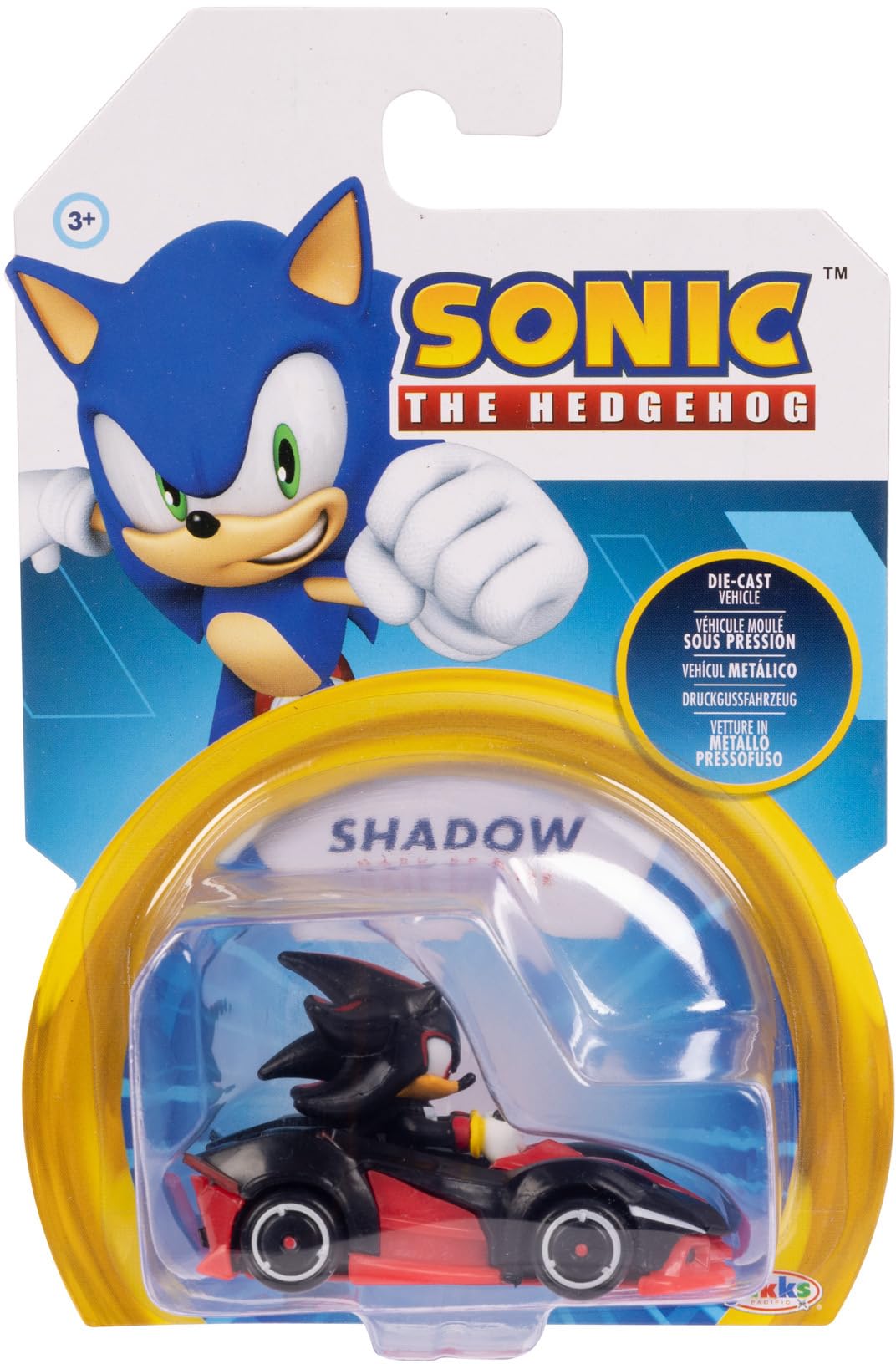 SONIC 1:64 DIE CAST VEHICLES 4pc WAVE 9 Asst