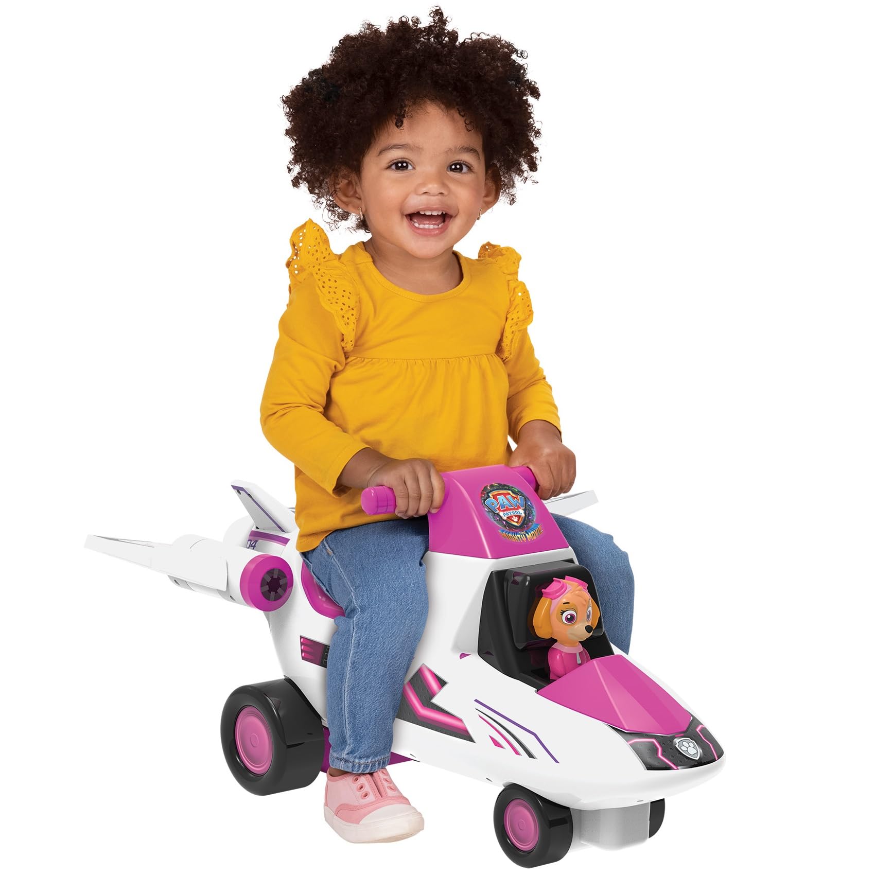 Paw Patrol Push Ride On The Mighty Movie Skye's Mighty Jet Ride-On with
