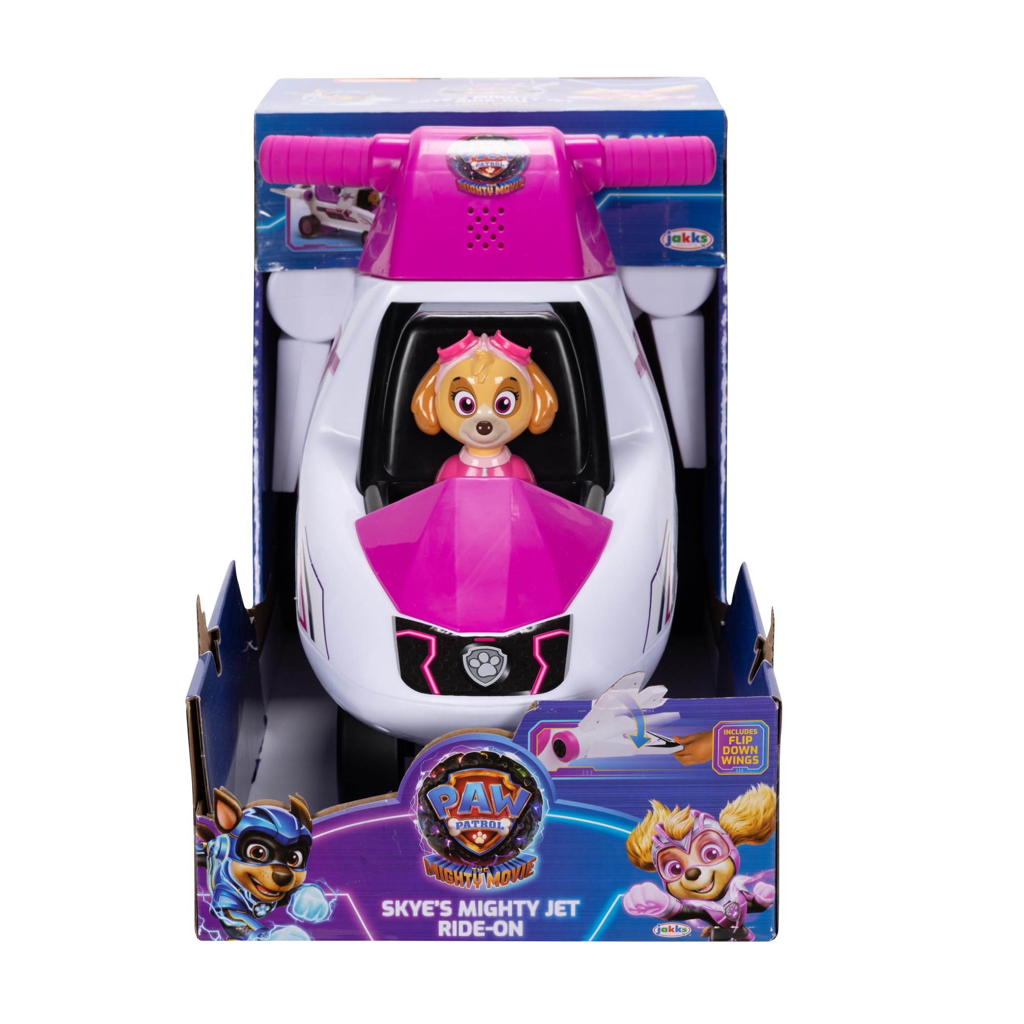Paw Patrol Push Ride On The Mighty Movie Skye's Mighty Jet Ride-On with