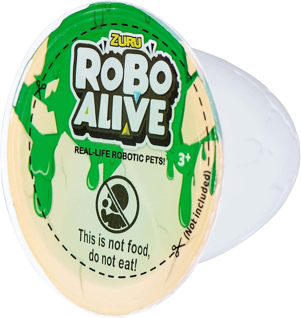 Robo Alive Attacking Green T-Rex Battery-Powered Robotic Toy by Zuru