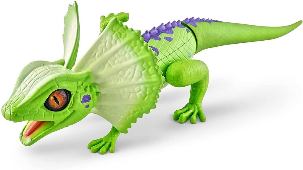Robo Alive Frilled Neck Lizard Robotic Pet Figure [Green]