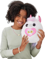 Rainbocorns Eggzania Surprise Mania Series 1 (Unicorn) by ZURU, Collectible Plush Stuffed Animal, Surprise Eggs, 5 Mini Eggs, Stickers, DIY Jewelry, Slime, Ages 3+ for Girls, Children
