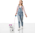 Pets Alive Lil' Paw The Walking Puppy by ZURU Interactive Dog That Walk, Waggle, and Barks, Interactive Plush Pet, Electronic Leash, Soft Toy for Kids and Girls