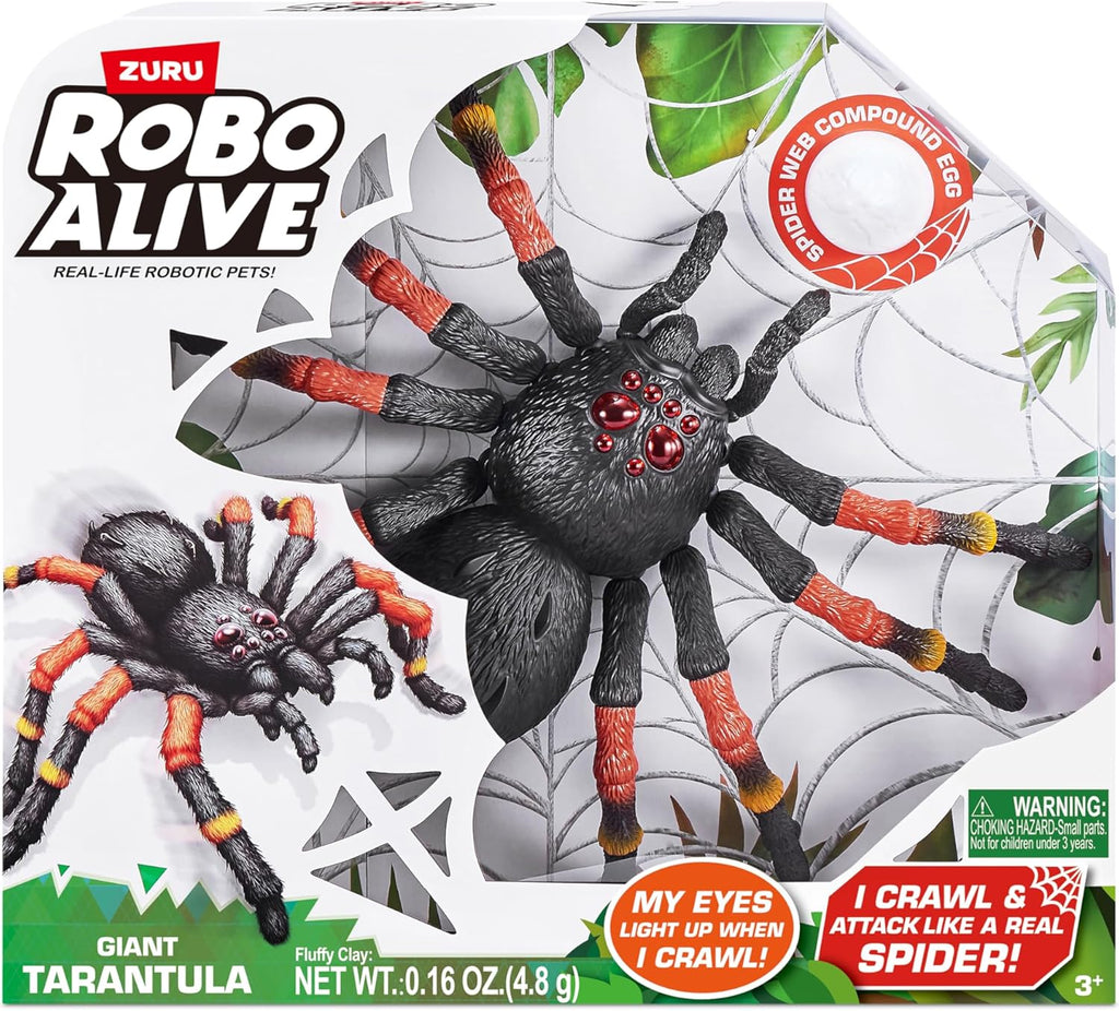 Robo Alive Giant Tarantula by ZURU Battery-Powered Robotic Interactive