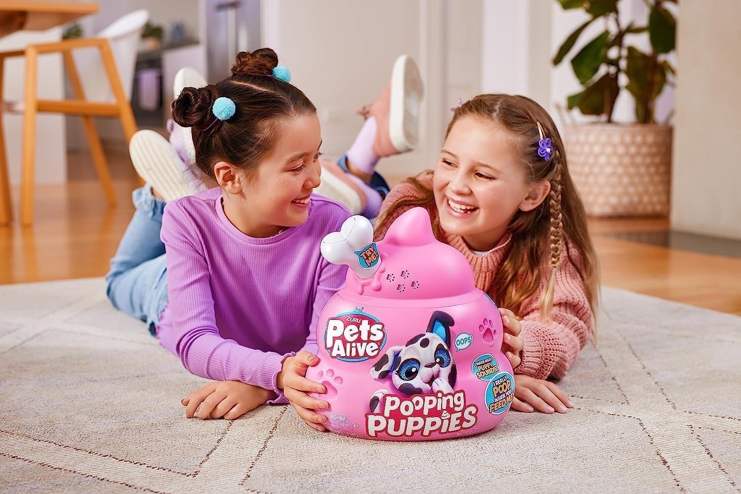 S001-Pets Alive-Pooping Puppies- Series 1 Interactive Plush, Bulk