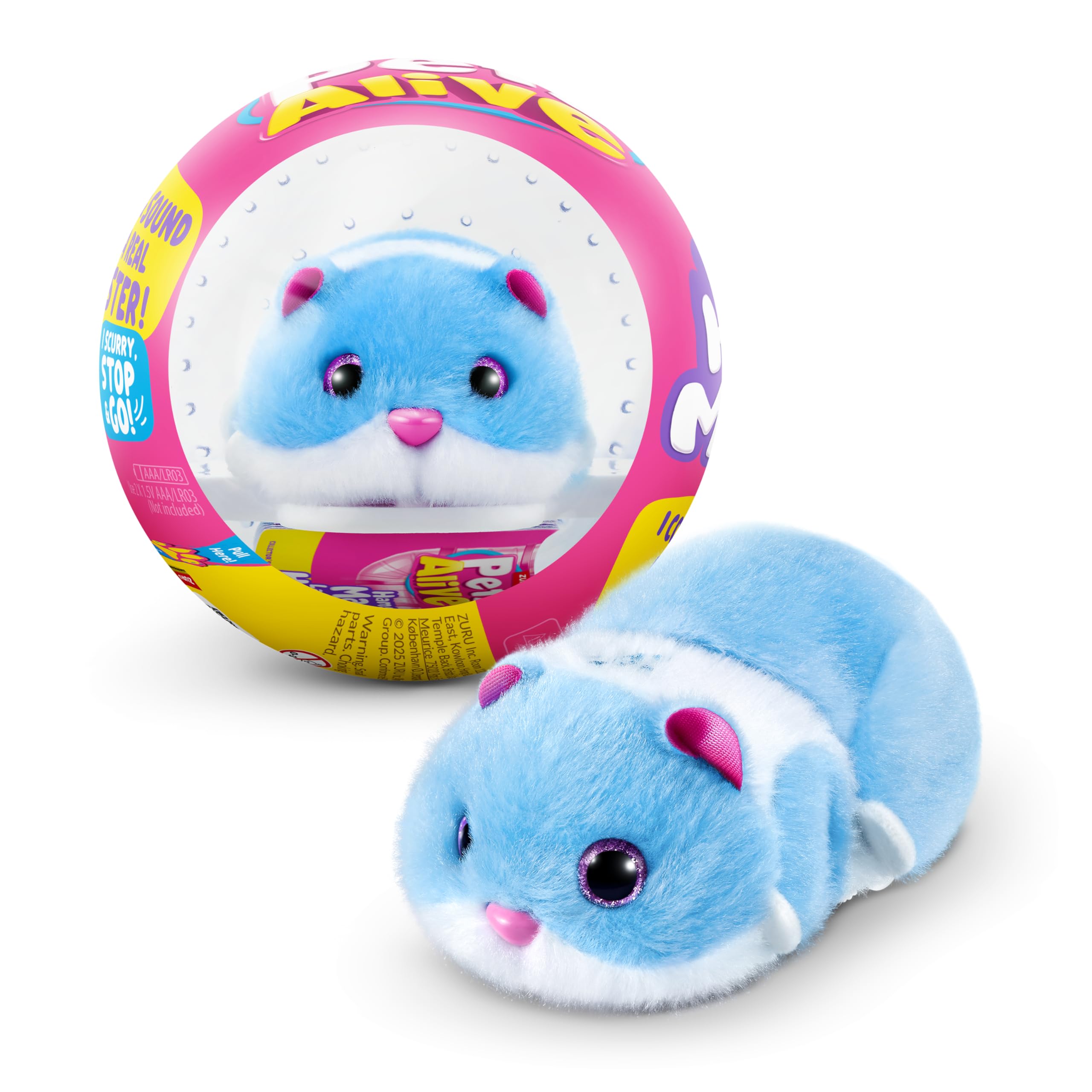 Pets Alive Hamstermania (Blue) by ZURU Hamster