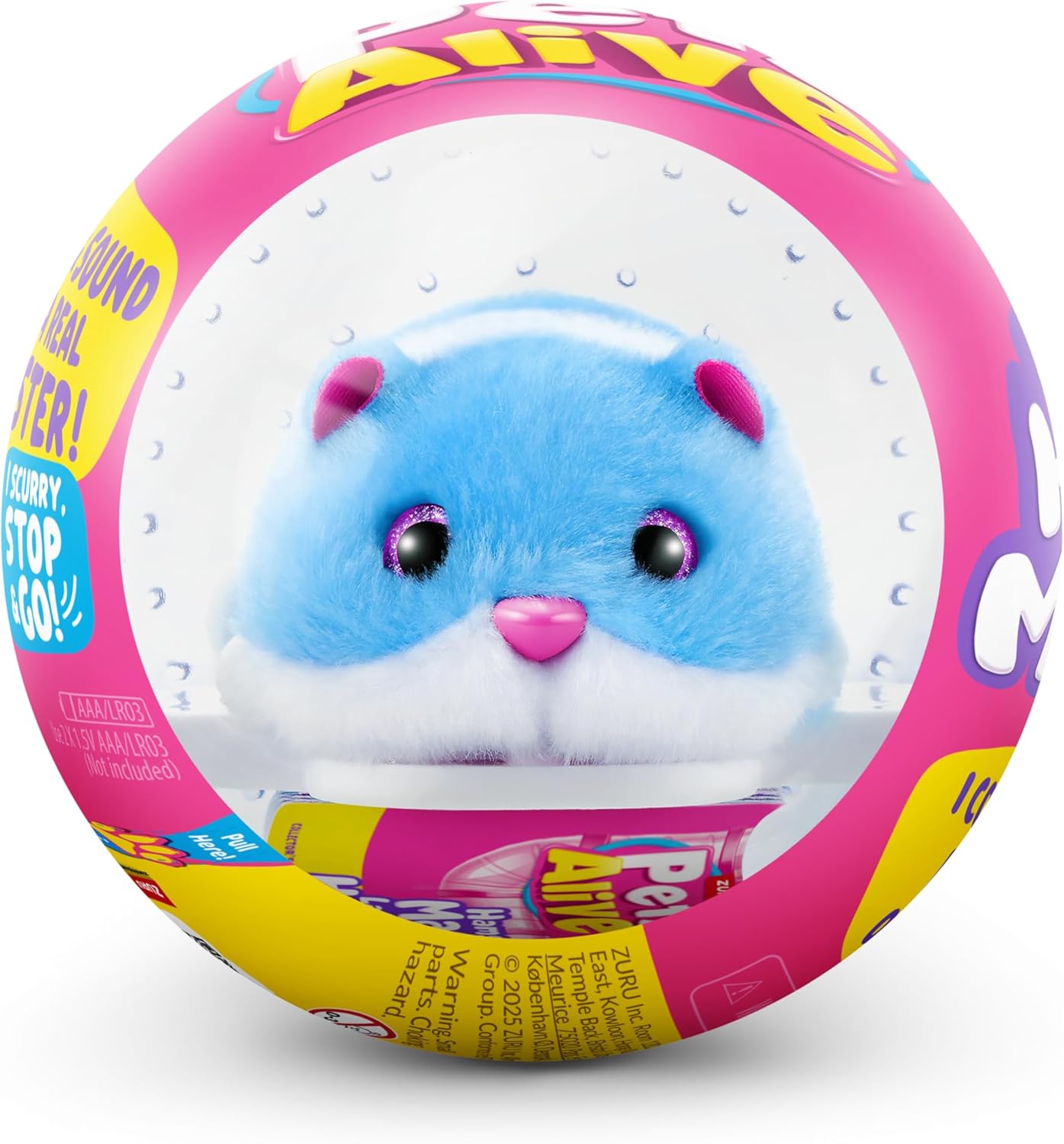 Pets Alive Hamstermania (Blue) by ZURU Hamster
