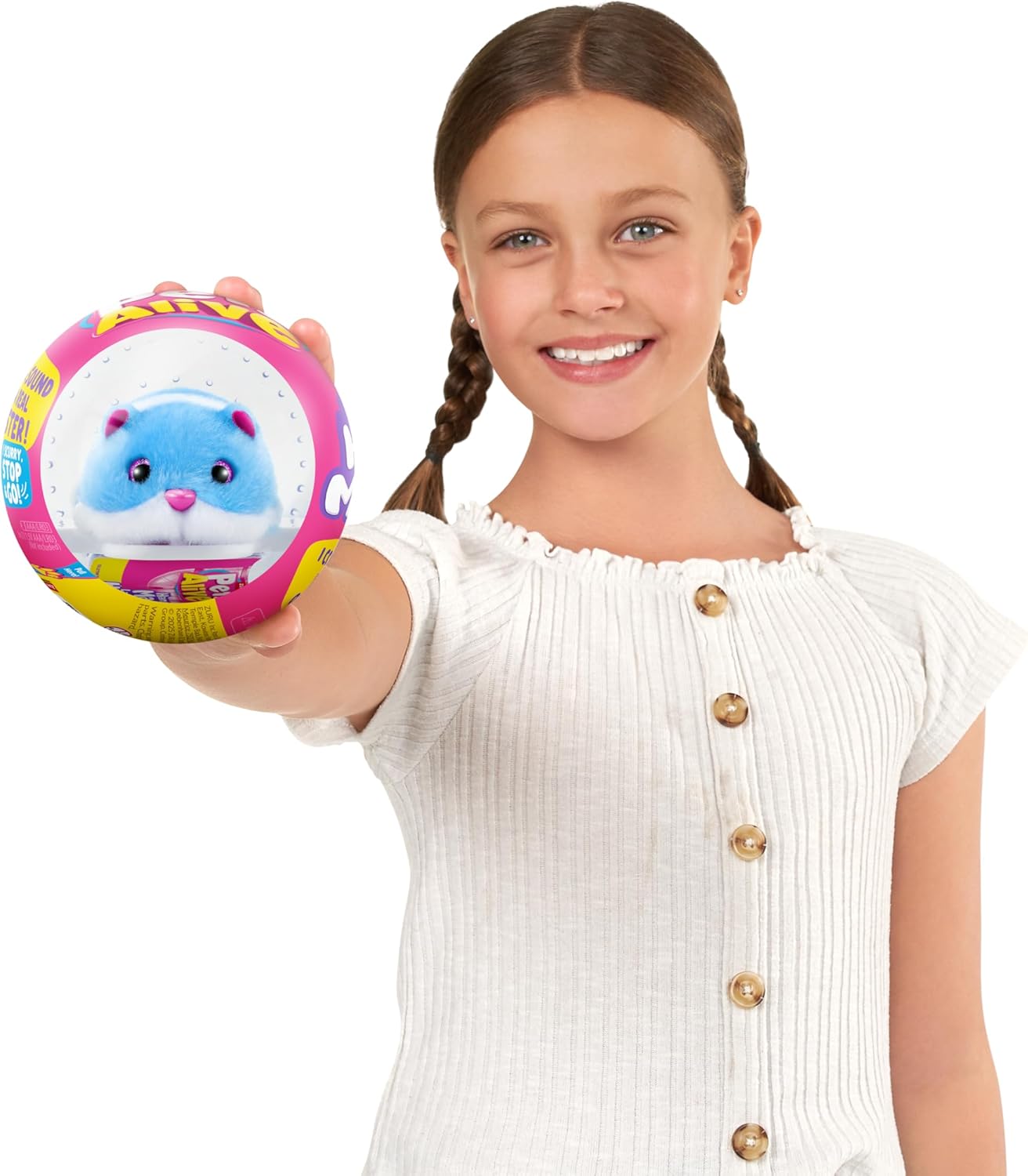 Pets Alive Hamstermania (Blue) by ZURU Hamster