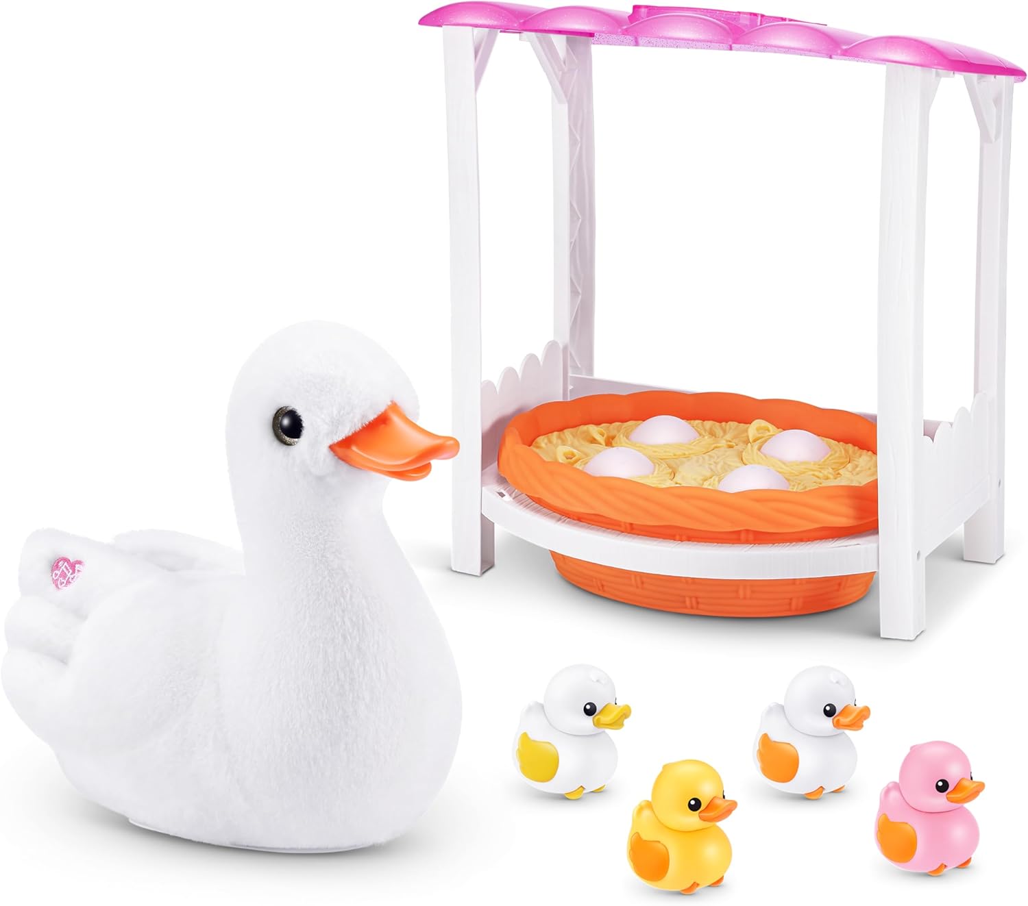 Pets Alive Mommy Duck & Baby Surprise by ZURU Nurturing Play Surprise