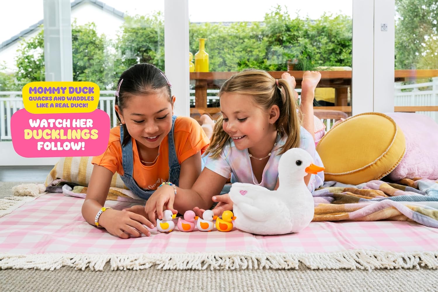 Pets Alive Mommy Duck & Baby Surprise by ZURU Nurturing Play Surprise