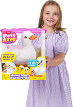 Pets Alive Mommy Duck & Baby Surprise by ZURU Nurturing Play Surprise