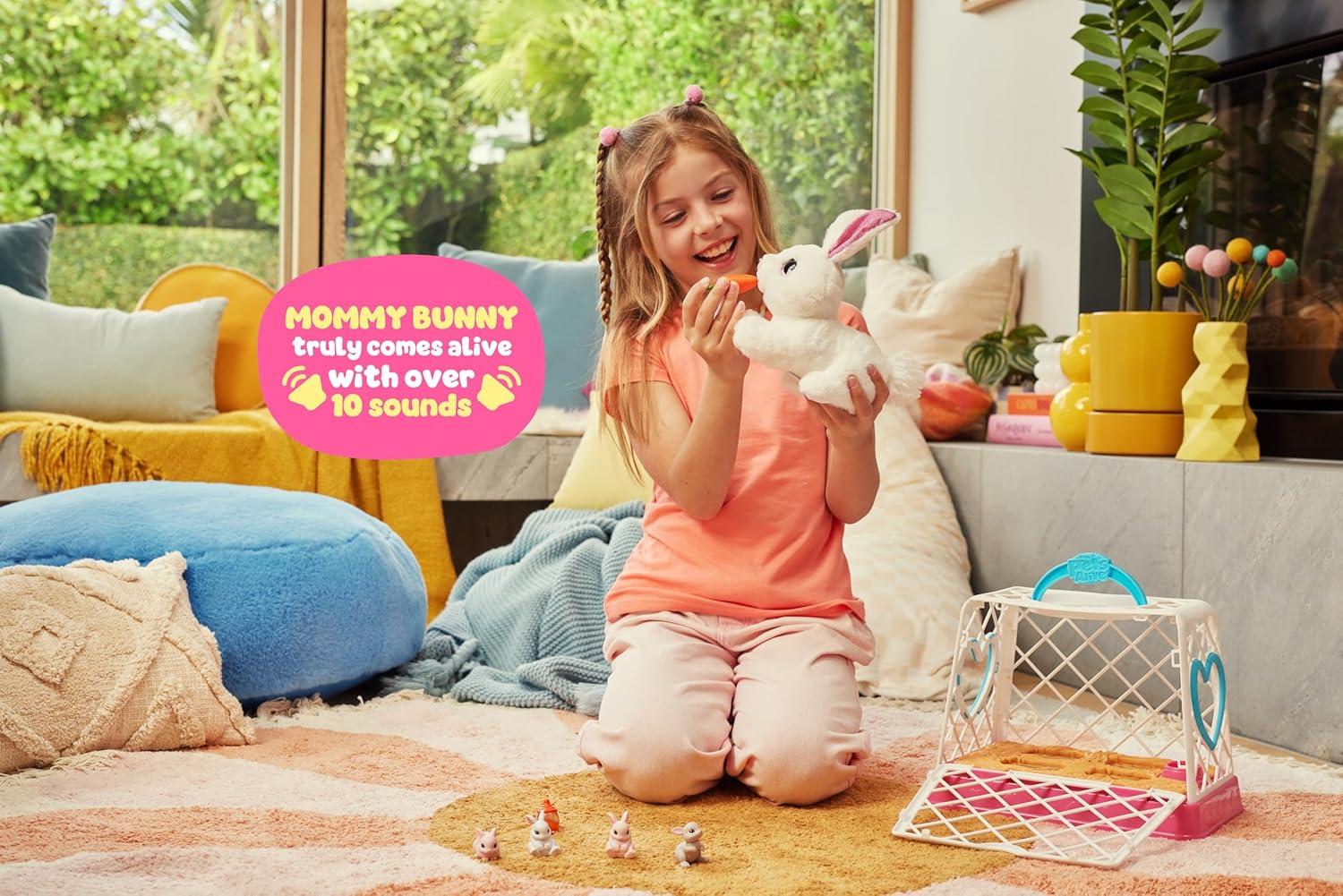 Pets Alive Mama Bunny & Baby Surprise, Series 1