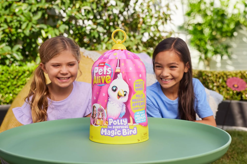 Pets Alive Polly The Magic Bird by ZURU, Robotic Toy Pet Bird