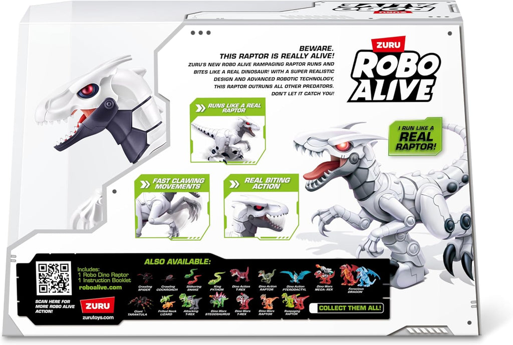 Robo Alive Robo Dino Raptor Robotic Toy by ZURU