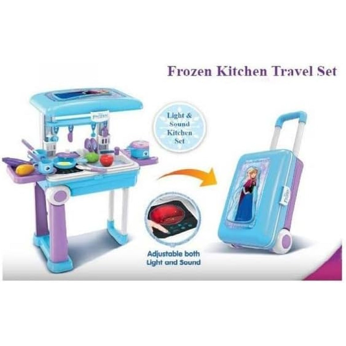 JAKKS Pacific Disney Frozen Kitchen Travel Set Multicolor