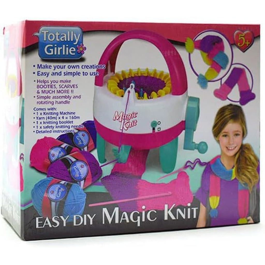 Totally girlie easy magic knit