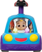 CoComelon Push 'N Sing - Coche familiar interactivo musical iluminado, personajes favoritos de los fanáticos y clips de canción, juguetes para niños pequeños y preescolares