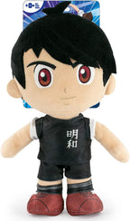 Captain Tsubasa - 30 cm Peluches de los Personajes Principales, Tsubasa Ohzora, Genzo Wakabayashi, Kojiro Hyuga, Ryo Ishizaki Edición Coleccionista - Calidad Super Suave (30 cm, Kojiro Hyuga)