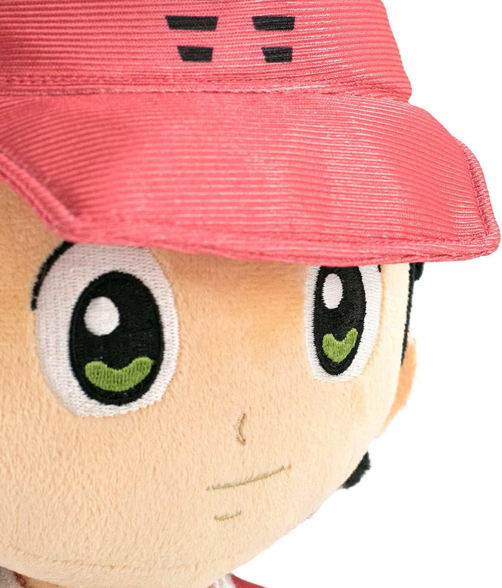 Captain Tsubasa - 30 cm Plush Toys of The Main Characters, Tsubasa Ohzora, Genzo Wakabayashi, Kojiro Hyuga, Ryo Ishizaki Collector's Edition - Super Soft Quality (30 cm, Genzo Wakabayashi)