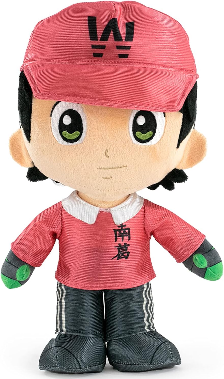 Captain Tsubasa - 30 cm Plush Toys of The Main Characters, Tsubasa Ohzora, Genzo Wakabayashi, Kojiro Hyuga, Ryo Ishizaki Collector's Edition - Super Soft Quality (30 cm, Genzo Wakabayashi)