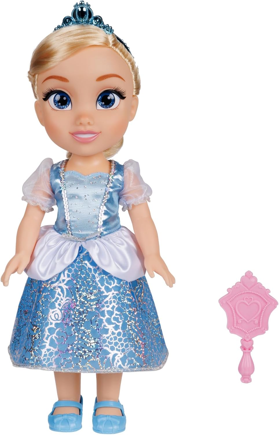 Disney Princess My Friend Cinderella Doll 14 inch Tall Includes Removable Outfit, Tiara, Shoes &amp; Brush