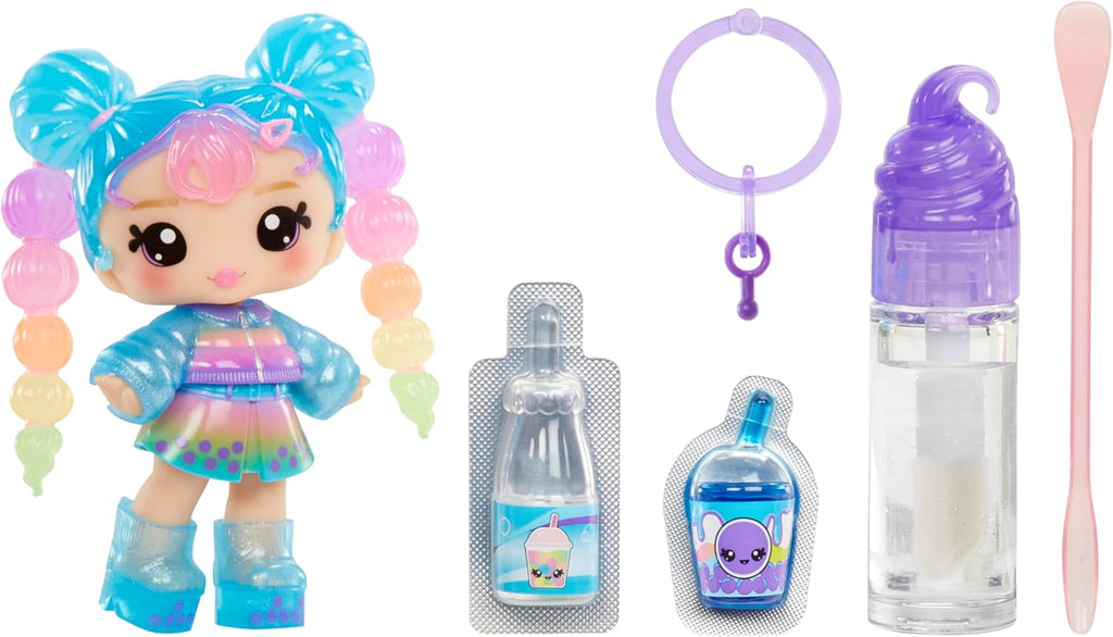 Yummiland Lip Gloss Doll - Britney Boba - Includes DIY Lip Gloss Kit, Suitable for Ages 4 and Up