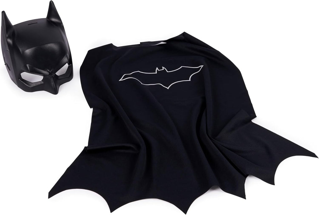 BATMAN DC Comics, Cape and Mask Set, Super Hero Costume Accessories, Kids Roleplay for Boys and Girls Ages 4+