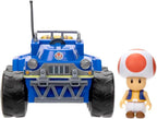 Super Mario vehiculo Carro Kart Racer con Figura Toad Desmontable