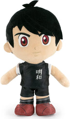 Captain Tsubasa - 30 cm Peluches de los Personajes Principales, Tsubasa Ohzora, Genzo Wakabayashi, Kojiro Hyuga, Ryo Ishizaki Edición Coleccionista - Calidad Super Suave (30 cm, Kojiro Hyuga)