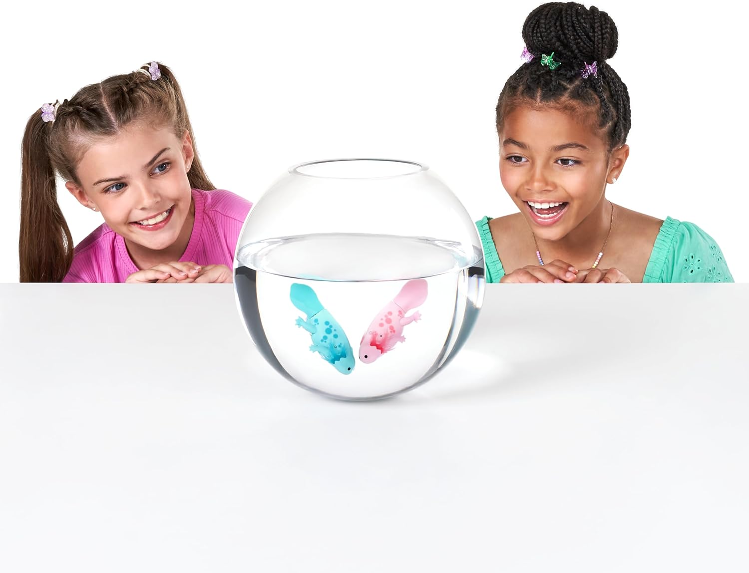 Pets Alive Robo Axolotl Swimming, Electronic Pet Toy (2 Pack) by ZURU