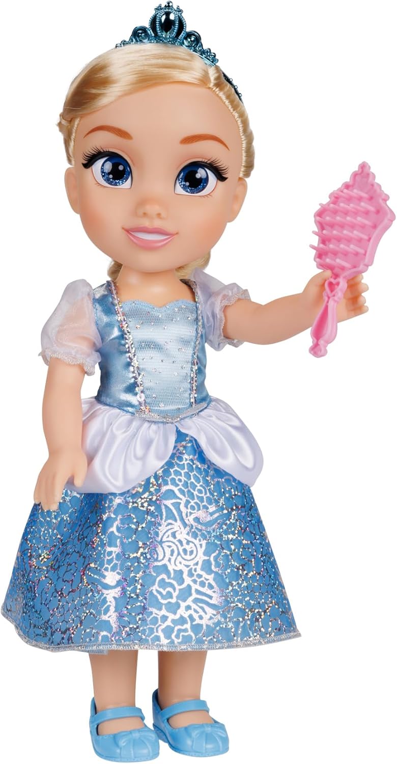 Disney Princess My Friend Cinderella Doll 14 inch Tall Includes Removable Outfit, Tiara, Shoes &amp; Brush