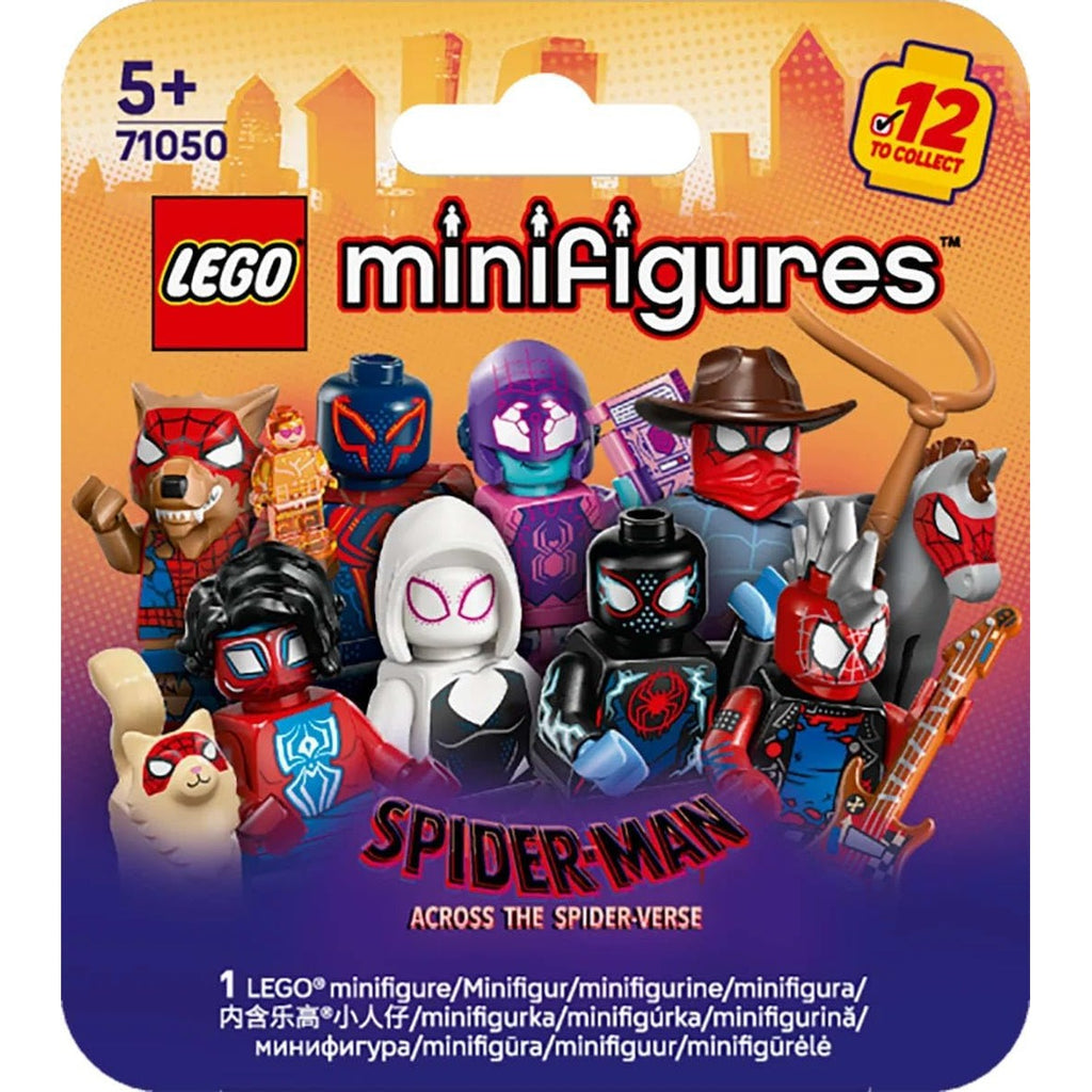 LEGO Minifigures Spider-Man: Across the Spider-Verse - Get 1 of 12 Collectible Toys with Accessories - Gift for 5+ Year