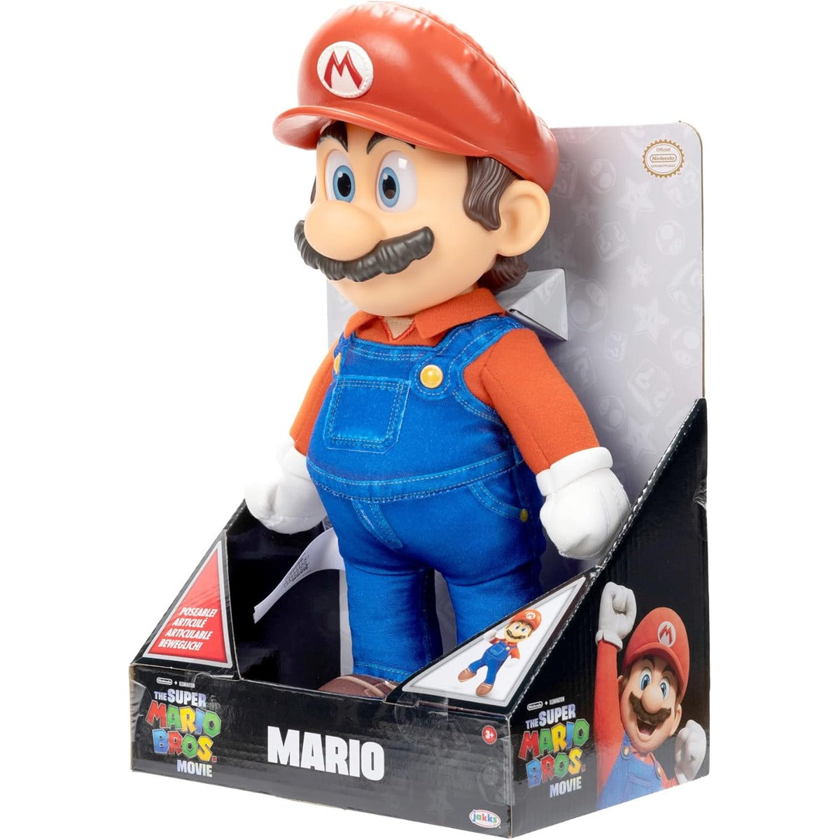 Super Mario Movie Roto Mario Plush Figure 35 cm