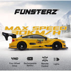 Funsterz - Drift Series Rc Car Gt Racing Edition - Yellow