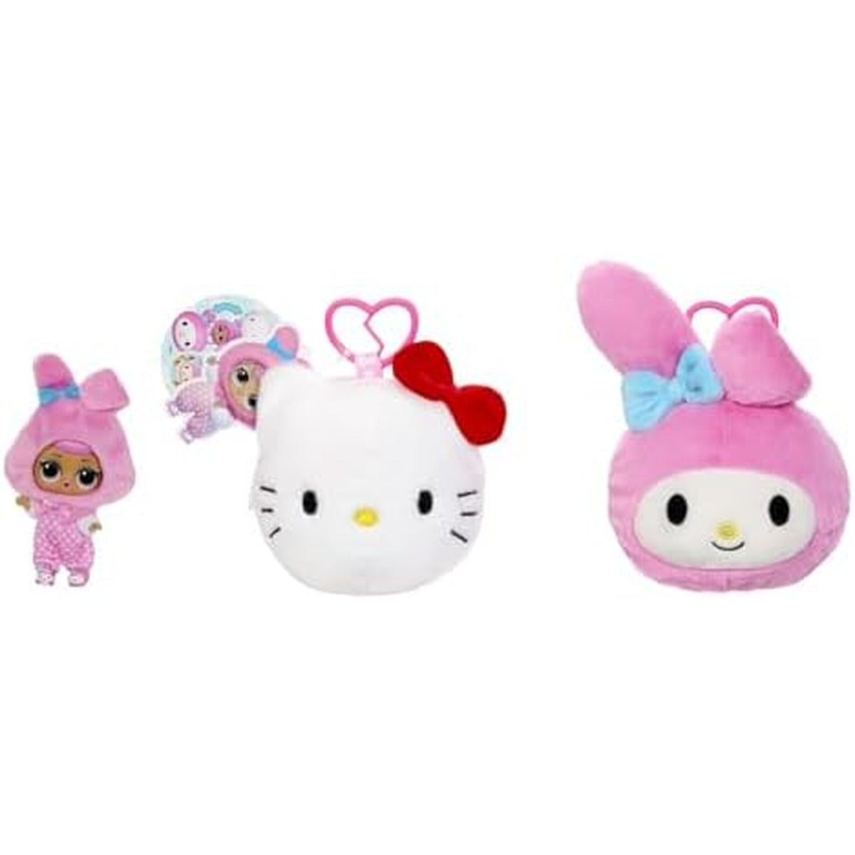 L.O.L. Surprise! Loves Hello Kitty Reversible Plush Surprise