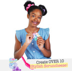 WeCool ILY Activity Kings Scruncheeze DIY Scrunchie Making Kit - Unicorn Theme, Modern Style, Sewing Craft Kit for Teens &amp; Adults, Non-Foldable