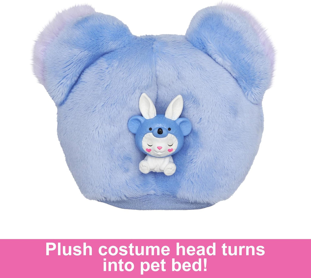Barbie Cutie Reveal Doll &amp; Accessories with Animal Costume &amp; 10 Surprises Including Color Change, Bunny as a Koala in Costume-Themed Series