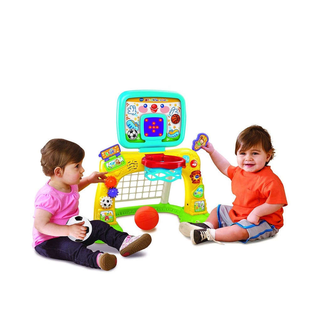 VTech 2-in-1 Sports Centre, Baby Interactive Toy with Colours and Sounds